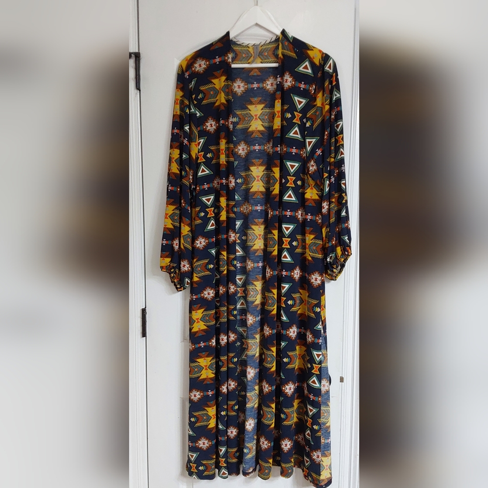 Honeyme Curvy Duster Cardigan New